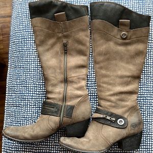 Knee high boots by Born